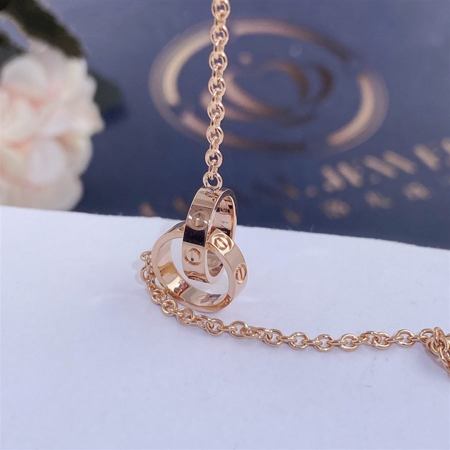 [⭐Maelin]LOVE BRACELET DOUBLE RING