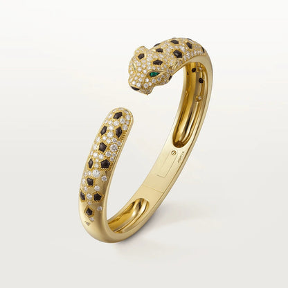 [⭐Maelin]PANTHERE BIG BRACELET DIAMONDS