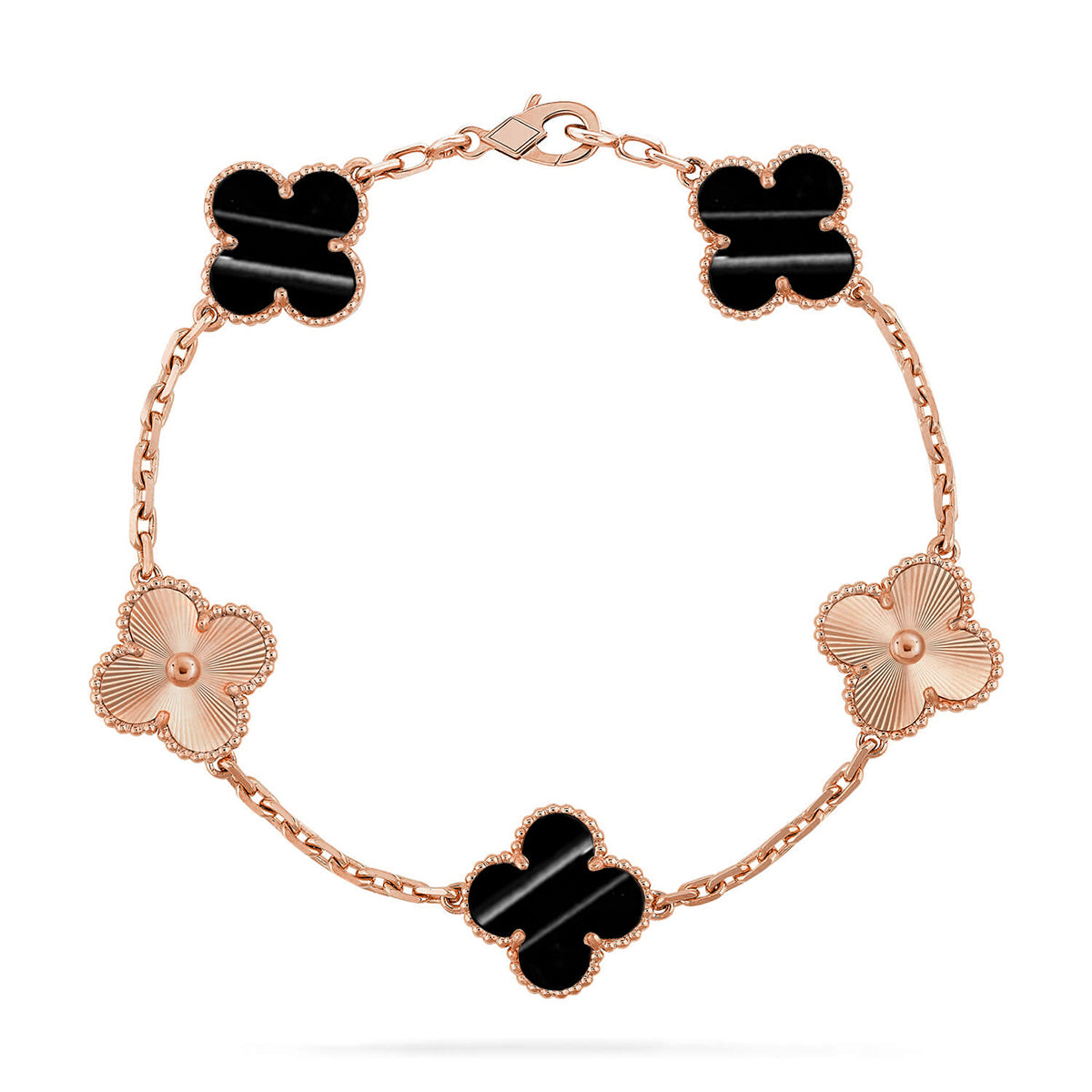 [⭐Maelin] CLOVER 5 MOTIF PULSAR STONE BRACELET COLLECTION