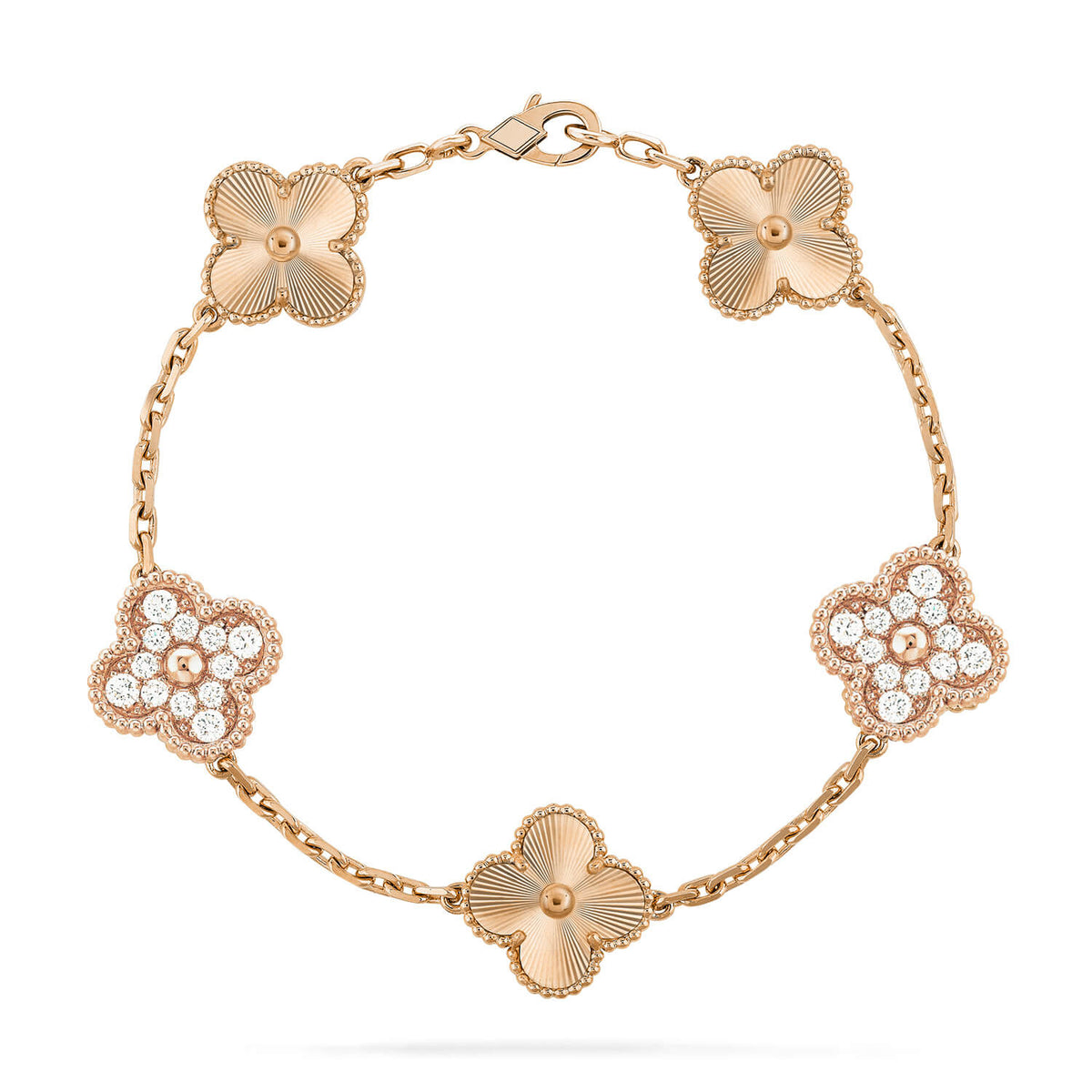 [⭐Maelin] CLOVER 5 MOTIF LASER BRACELET COLLECTION