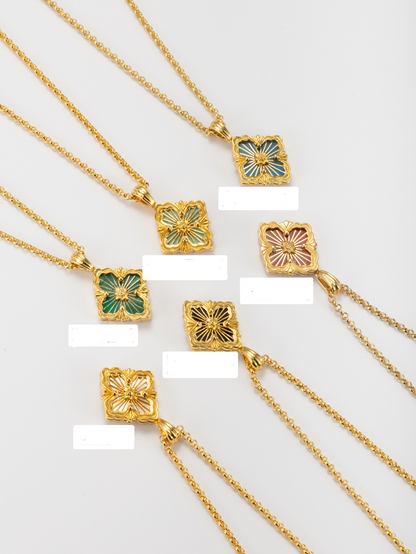 [⭐Maelin] B.C.L SMALL SIZE  ENAMEL NECKLACE（Various colors)