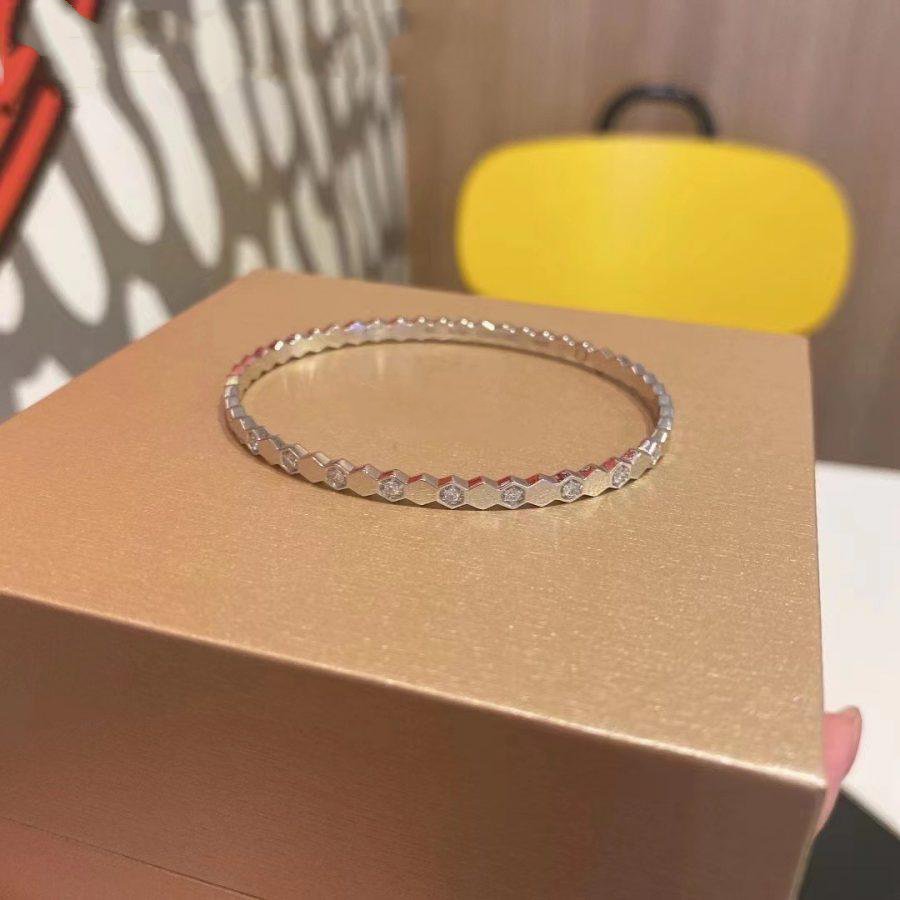 [⭐Maelin]BEE LOVE SILVER DIAMOND BRACELET