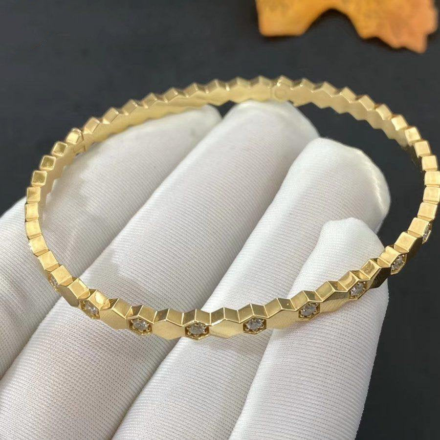 [⭐Maelin]BEE LOVE GOLD DIAMOND BRACELET
