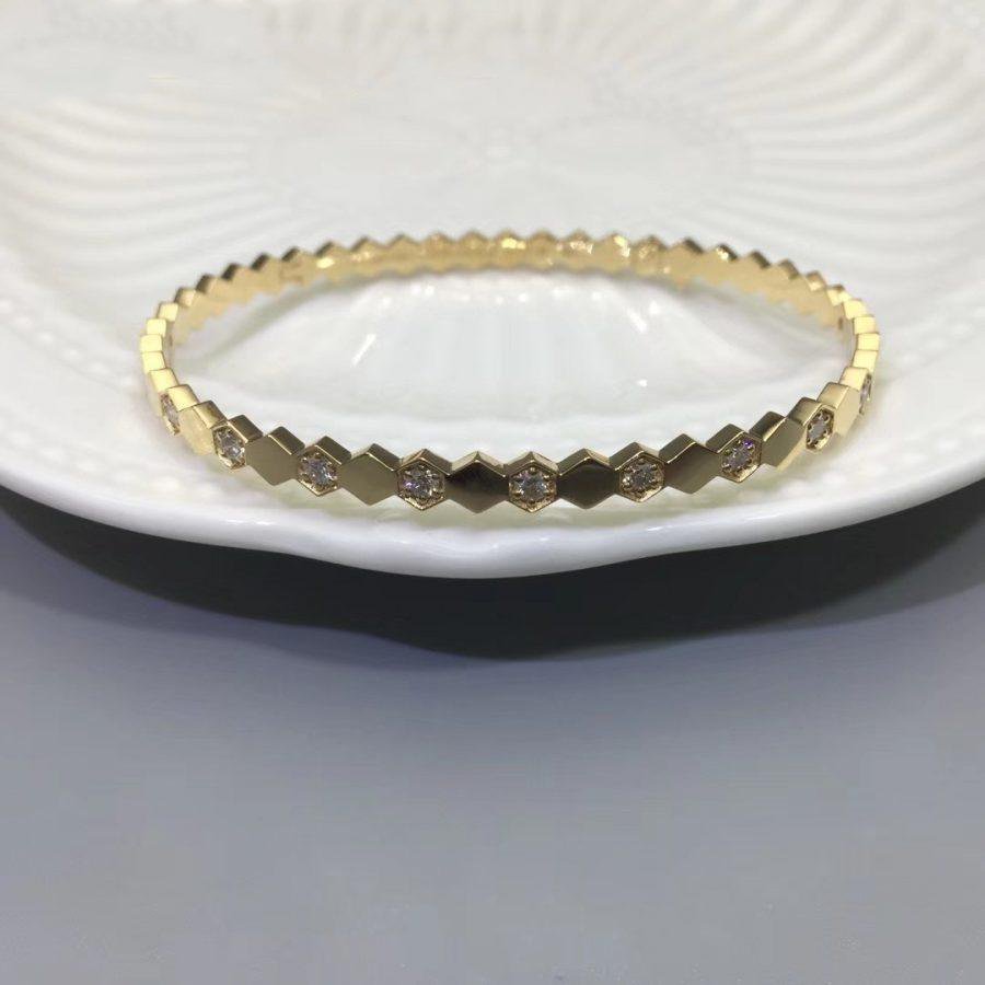 [⭐Maelin]BEE LOVE GOLD DIAMOND BRACELET