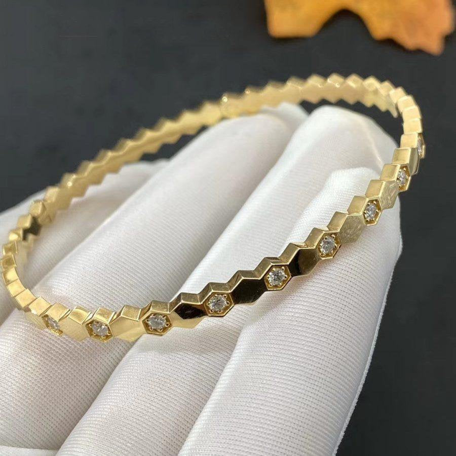 [⭐Maelin]BEE LOVE GOLD DIAMOND BRACELET