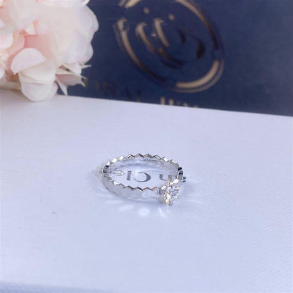 [⭐Maelin]BEE LOVE RING SILVER 1 DIAMOND