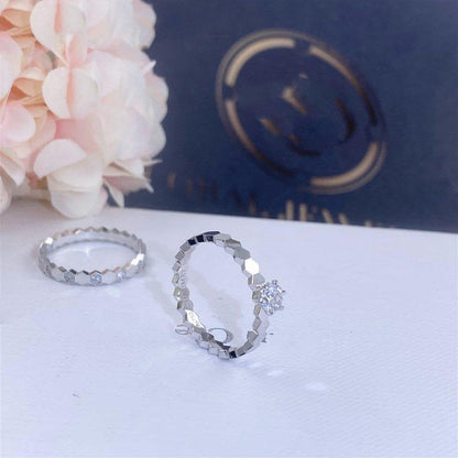 [⭐Maelin]BEE LOVE RING SILVER 1 DIAMOND
