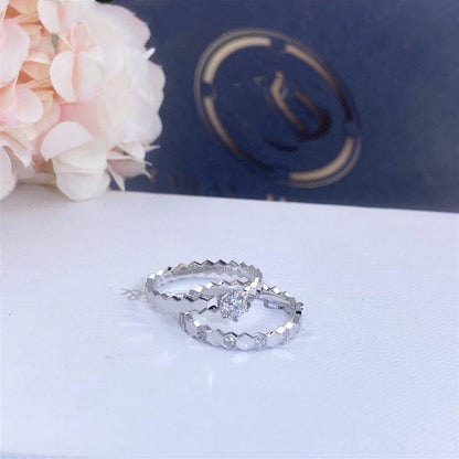 [⭐Maelin]BEE LOVE RING SILVER 1 DIAMOND