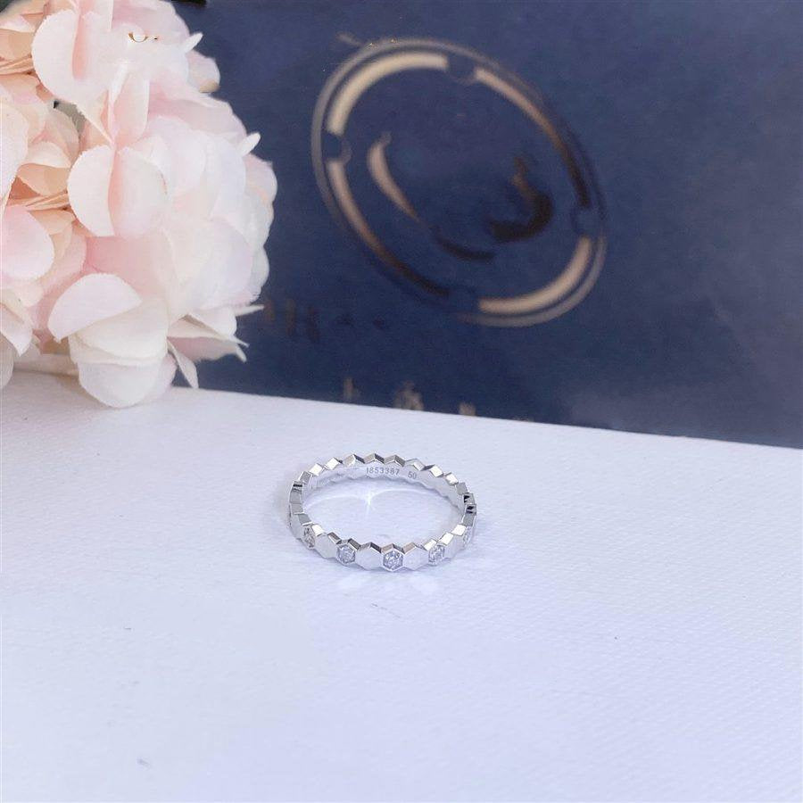 [⭐Maelin]BEE LOVE RING SILVER DIAMOND