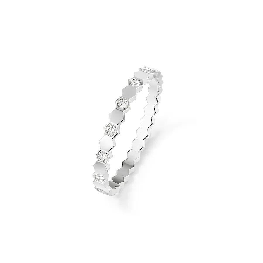 [⭐Maelin]BEE LOVE RING SILVER DIAMOND