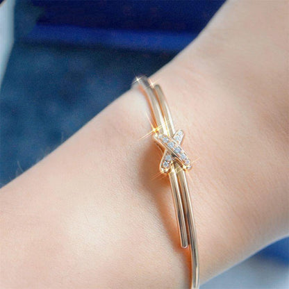 [⭐Maelin]JEUX DE BRACELET PINK GOLD DIAMONDS