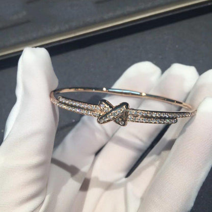 [⭐Maelin]JEUX DE BRACELET DIAMONDS PINK GOLD