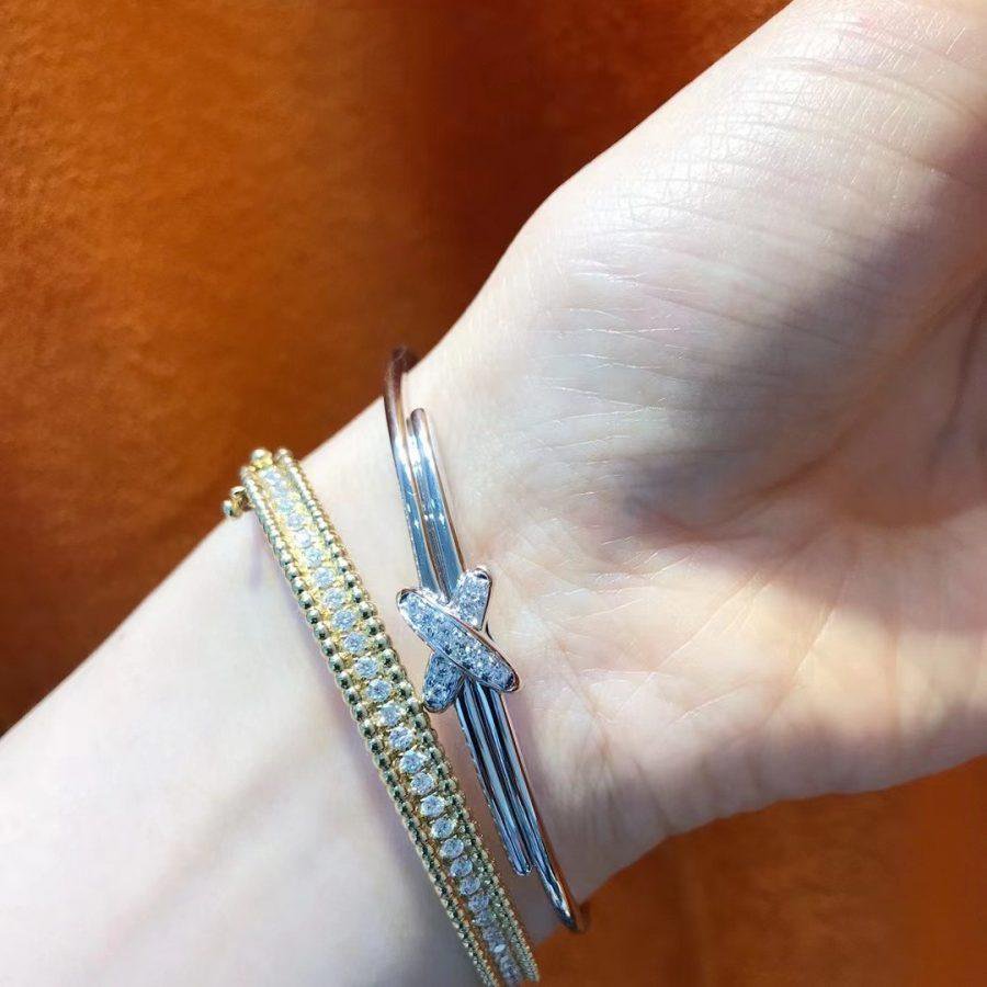 [⭐Maelin]JEUX DE BRACELET SILVER DIAMONDS