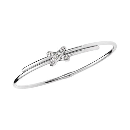 [⭐Maelin]JEUX DE BRACELET SILVER DIAMONDS