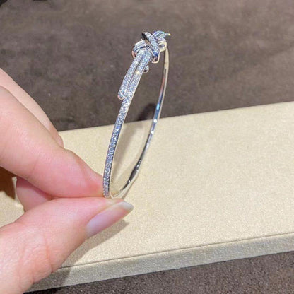 [⭐Maelin]JEUX DE BRACELET DIAMONDS SILVER