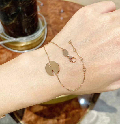 [⭐Maelin]JEUX DE BRACELET MOP PINK GOLD DIAMONDS