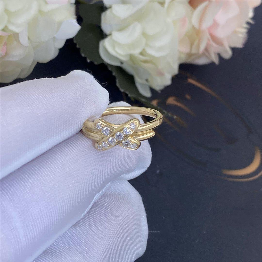 [⭐Maelin]JEUX DE GOLD DIAMOND RING
