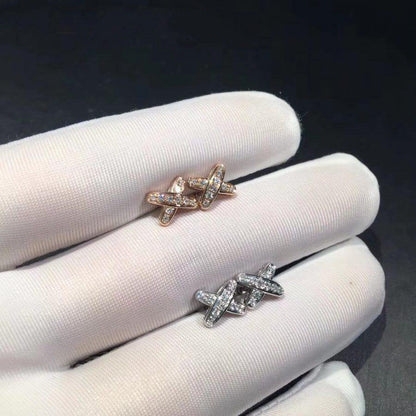[⭐Maelin]JEUX DE DIAMOND EARRINGS