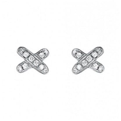 [⭐Maelin]JEUX DE DIAMOND EARRINGS