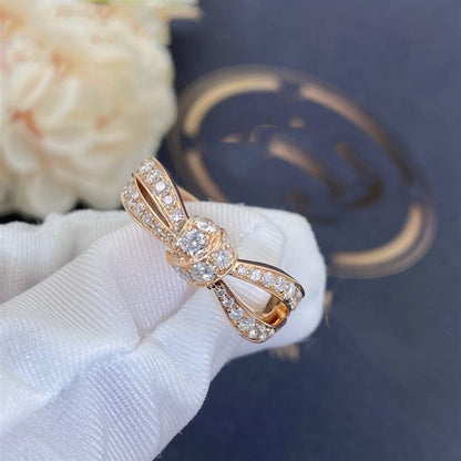 [⭐Maelin]LIENS PINK GOLD DIAMOND RING