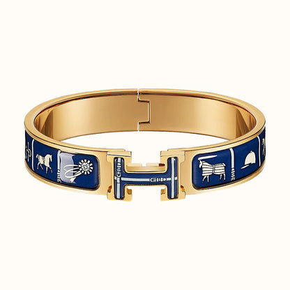 [⭐Maelin]H COUVERTURES DARK BLUE BRACELET
