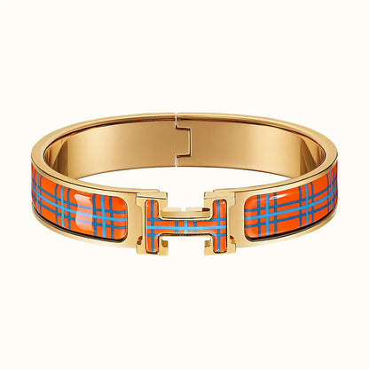 [⭐Maelin]H TARTAN BRACELET 12MM