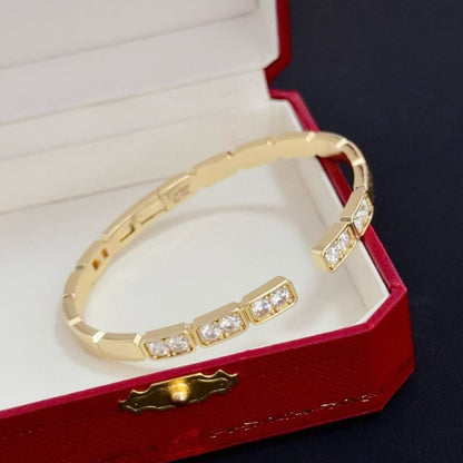 [⭐Maelin jewelrys]LOVE DIAMOND OPEN  BRACELET