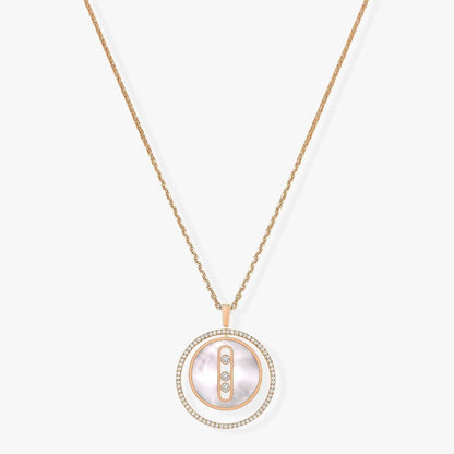 [⭐Maelin]Demo MOVE MM NACRE BLANCHE DIAMOND NECKLACE
