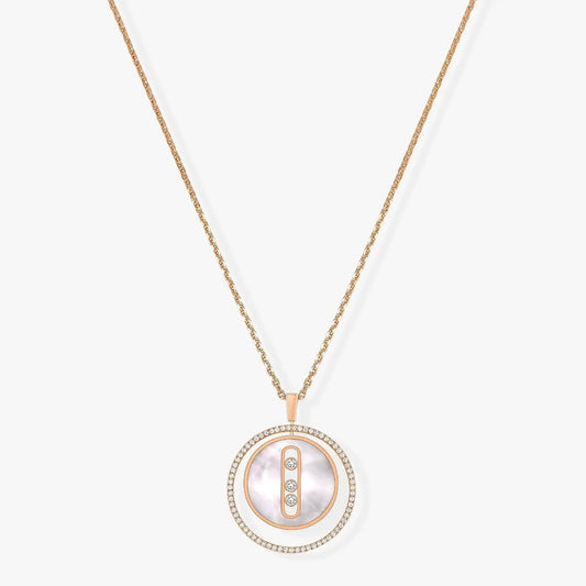 [⭐Maelin]Demo MOVE MM NACRE BLANCHE DIAMOND NECKLACE