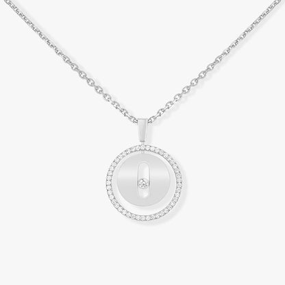 [⭐Maelin]Demo MOVE PM NECKLACE SILVER DIAMOND
