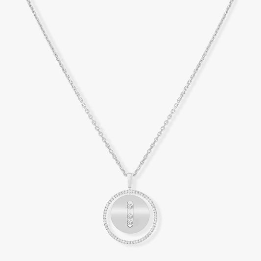 [⭐Maelin]Demo MOVE MM SILVER DIAMOND NECKLACE