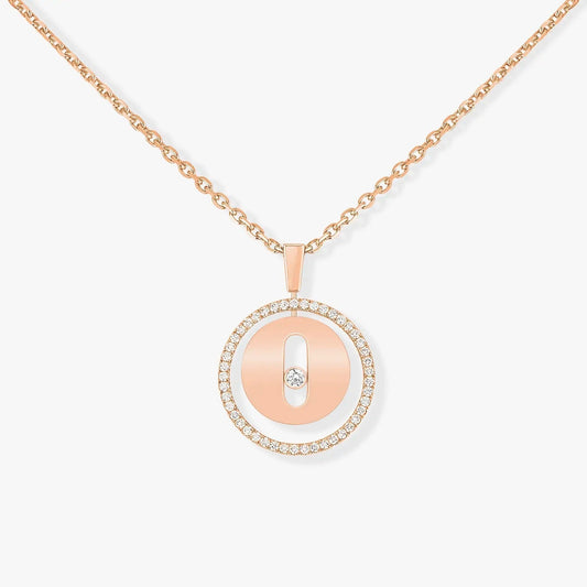 [⭐Maelin]Demo MOVE PM NECKLACE PINK GOLD DIAMOND