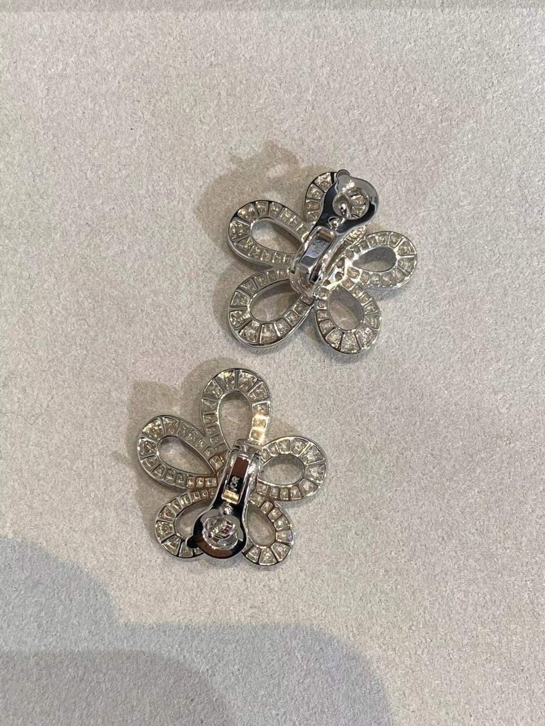 [⭐Maelin]FLOWERLACE EARRINGS FULL DIAMONDS