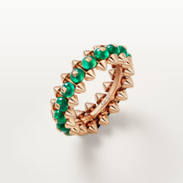 [⭐Maelin]CLASH ELEGANT ROSE GOLD RING FEATURING NATURAL AGATE