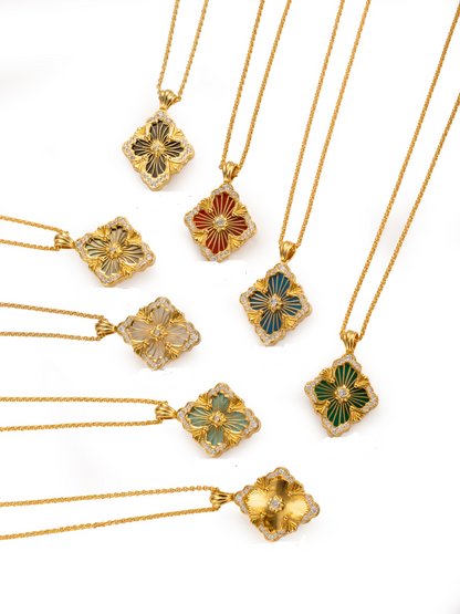 [⭐Maelin] B.C.L BIG SIZE  ENAMEL NECKLACE（Various colors）