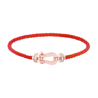 [⭐Maelin]FORCE 10 HALF DIAMOND PINK GOLD RED CORDERI LARGE AND MEDIUM MODEL