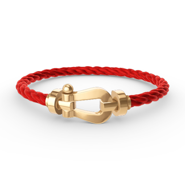 [⭐Maelin]FORCE LARGE HORSESHOE NO DIAMOND BRACELET GOLD