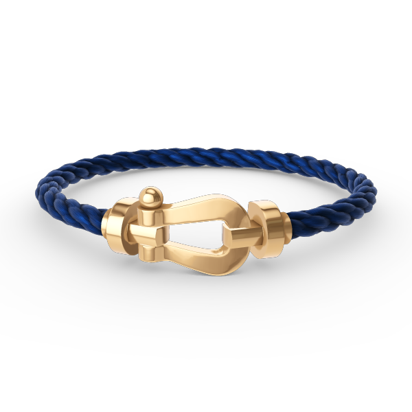 [⭐Maelin]FORCE LARGE HORSESHOE NO DIAMOND BRACELET GOLD