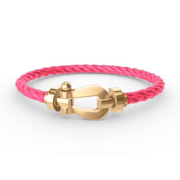 [⭐Maelin]FORCE LARGE HORSESHOE NO DIAMOND BRACELET GOLD