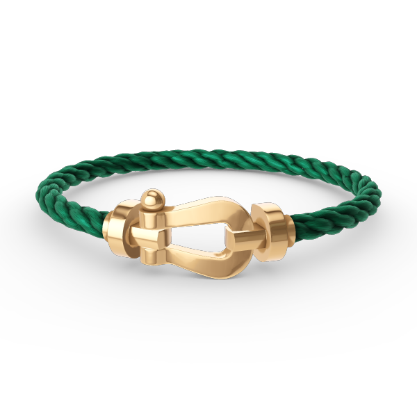 [⭐Maelin]FORCE LARGE HORSESHOE NO DIAMOND BRACELET GOLD