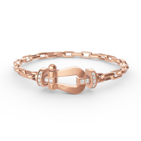[⭐Maelin]FORCE LARGE HORSESHOE CLASP  METAL BRACELET