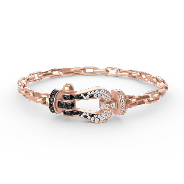 [⭐Maelin]FORCE LARGE HORSESHOE CLASP  METAL BRACELET