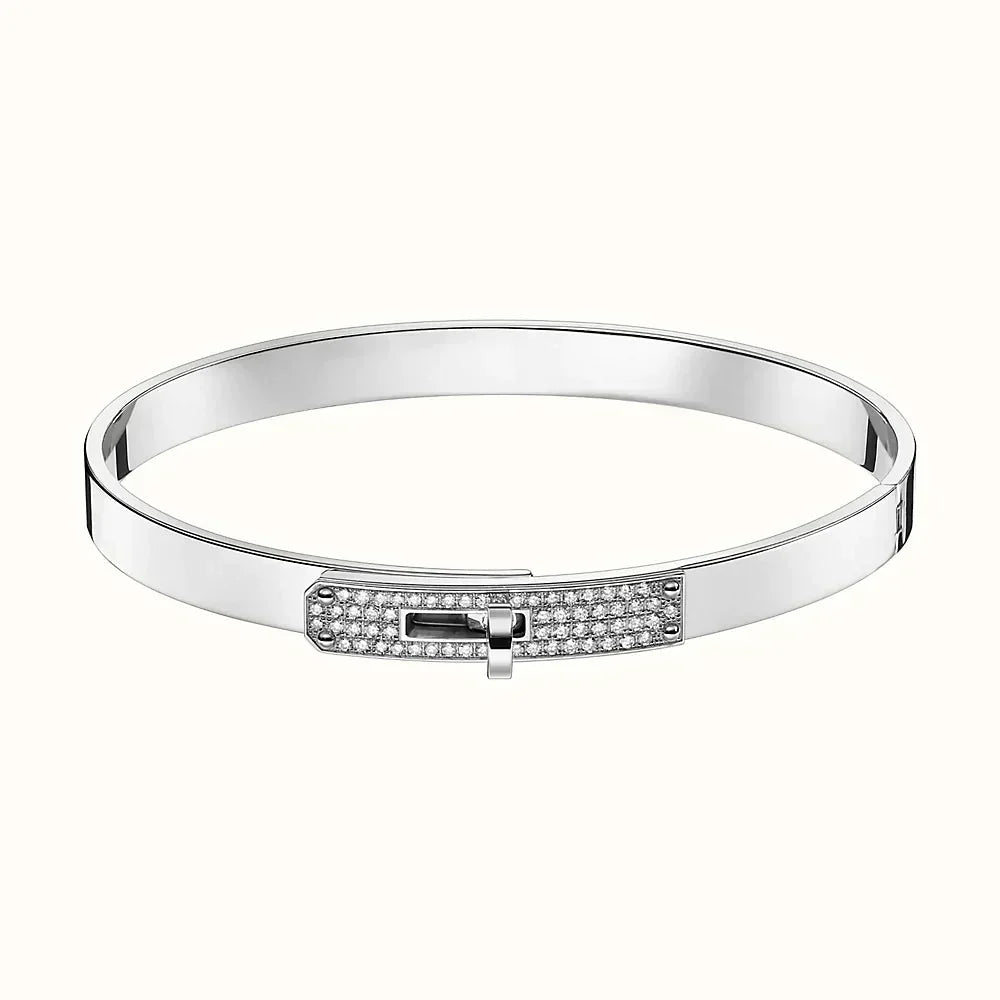 [⭐Maelin]KELLY SILVER DIAMOND BRACELET
