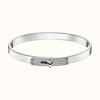 [⭐Maelin]KELLY SILVER DIAMOND BRACELET