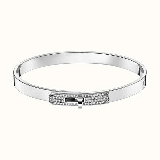 [⭐Maelin]KELLY SILVER DIAMOND BRACELET