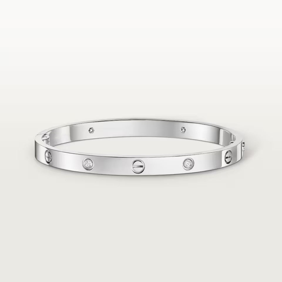 [⭐Maelin]LOVE BRACELET 4.8MM 4 DIAMONDS