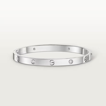 [⭐Maelin]LOVE BRACELET 4.8MM 4 DIAMONDS