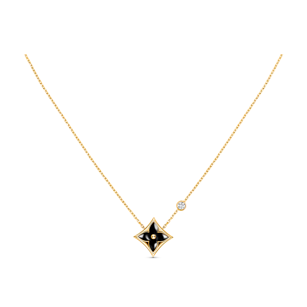 [⭐Maelin]STAR BLACK MOP NECKLACE