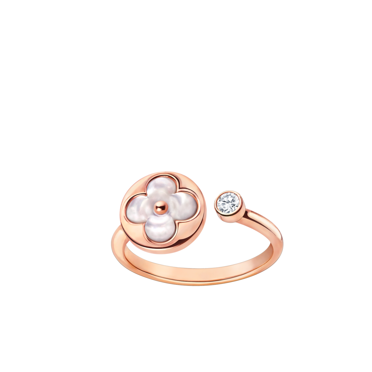 [⭐Maelin]SUN 1 DIAMOND PINK MOP RING