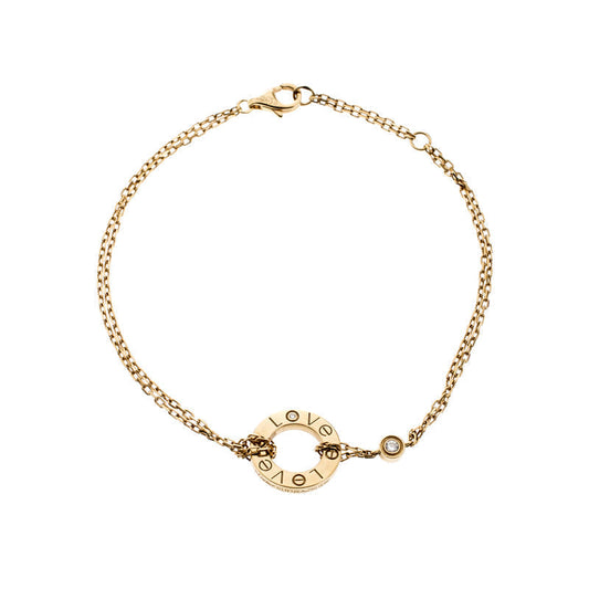 [⭐Maelin]LOVE BRACELET 2 DIAMOND